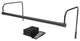 21" Slim Line Frame Light, Oil Rubbed Bronze With Hard Wire Kit and Remote