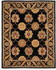 Heritage Black Area Rug HG314A - 2' x 3'