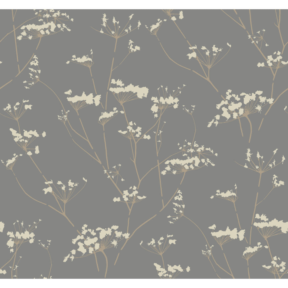 Silver Enchanted Wallpaper