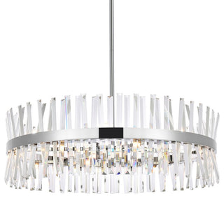 Modern Chrome 16-Light Chandelier