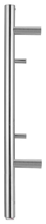 Amplia Dual 12-Bar Hardwired and Plug-in Towel Warmer, Chrome