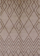 Ahgly Company Indoor Rectangle Mid-Century Modern Area Rugs, 5' x 8'