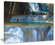 "Deep Forest Waterfall, Thailand" Landscape Canvas Photo Print, 20"x12"
