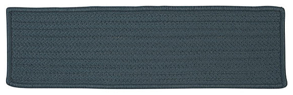 Colonial Mills Stair Tread Simply Home Solid Lake Blue Stair Tread