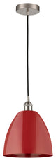 Innovations 616-1P-SN-MBD-9-RD-LED 1-Light Mini Pendant, Brushed Satin Nickel