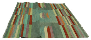 Winchester Kilim Bailey Red/Gray Rug, 6'7x9'10