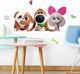 Secret Life Of Pets 2 Peel and Stick Giant Wall Decals