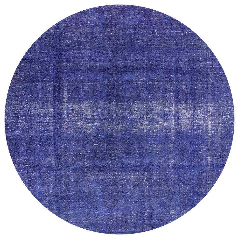 Ahgly Company Indoor Round Mid-Century Modern Area Rugs, 3' Round