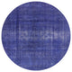 Ahgly Company Indoor Round Mid-Century Modern Area Rugs, 3' Round