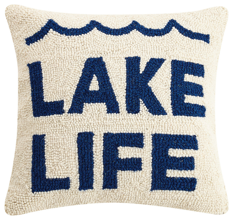 Lake Life Hook Pillow