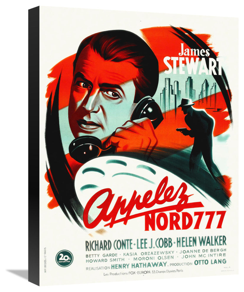 "French - Call Northside 777" Canvas Giclee by Hollywood Photo Archive, 17"x22"