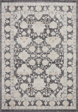 Loloi II Monroe Charcoal / Natural 18" x 18" Sample Rug