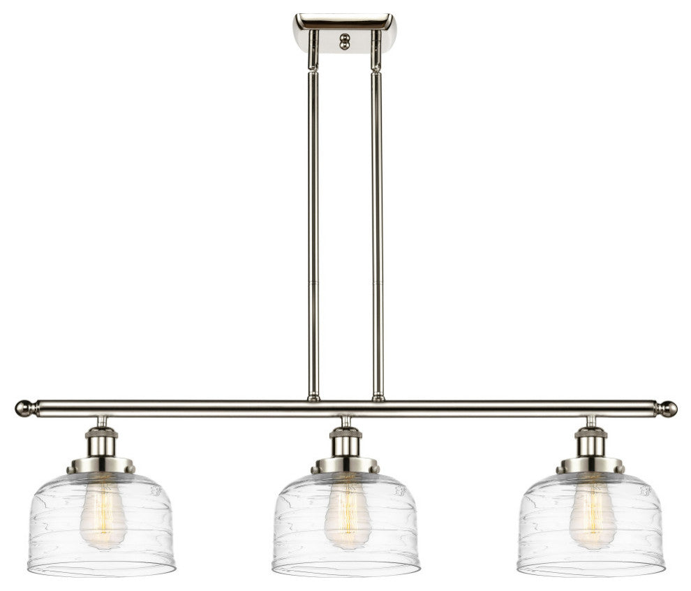 Innovations 916-3I-PN-G713-LED 3-Light Island Light, Polished Nickel