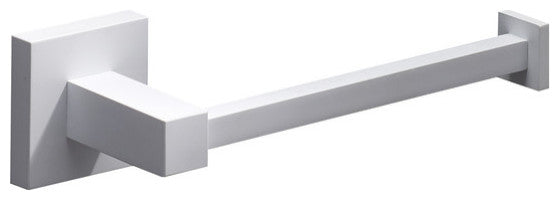 Italia Bianca Series Toilet Paper Holder, Matte White