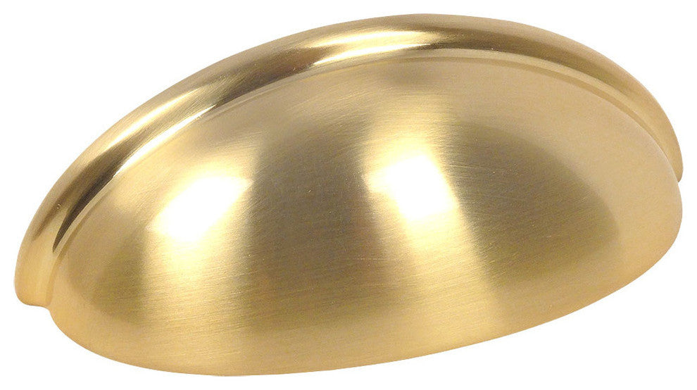 Cosmas 783BB Brushed Brass Cabinet Cup Pull, Set of 10