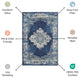 Nourison Grafix 3' x 5' Black Bohemian Indoor Area Rug