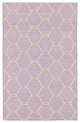 Rug N Carpet - Handmade Wool 5' 8'' x 3' 7'' Flatweave Dhurrie Kilim Rug