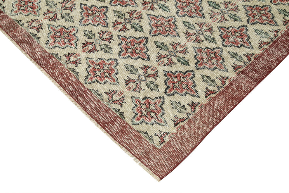 Rug N Carpet - Handmade Turkish 6' 1'' x 9' 0'' Wool Area Rug