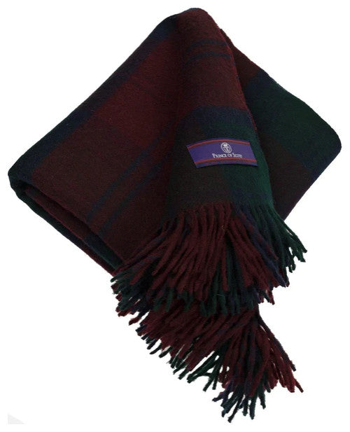 Prince of Scots Highland Tweed Merino Wool Throw, Lindsay
