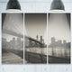 "Famous Landmark of Brooklyn Bridge" Metal Wall Art, 3 Panels, 36"x28"