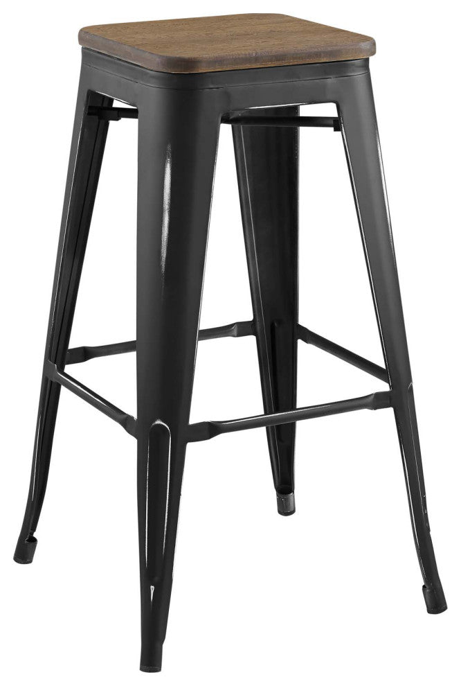 Black Promenade Bar Stool