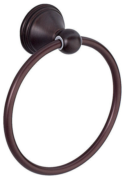 Florentine Series Bathroom Collection, Oil Rubbed Bronze, Towel Ring