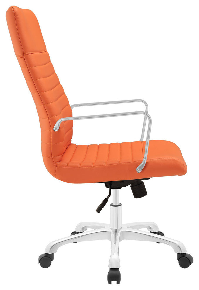 Orange Finesse Highback Office Chair