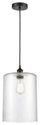 Innovations 616-1P-BK-G112-L-LED 1-Light Mini Pendant, Matte Black