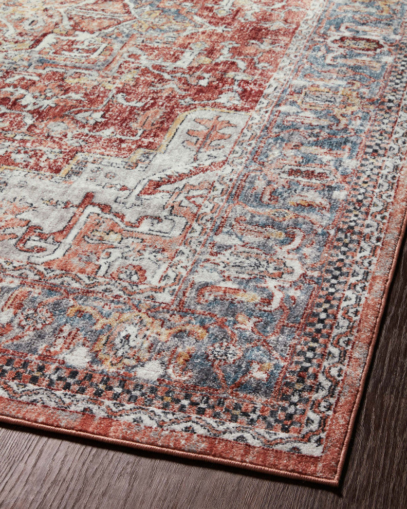 Loloi II Cassandra Rust / Multi 2''-6" X 4''-0" Area Rug