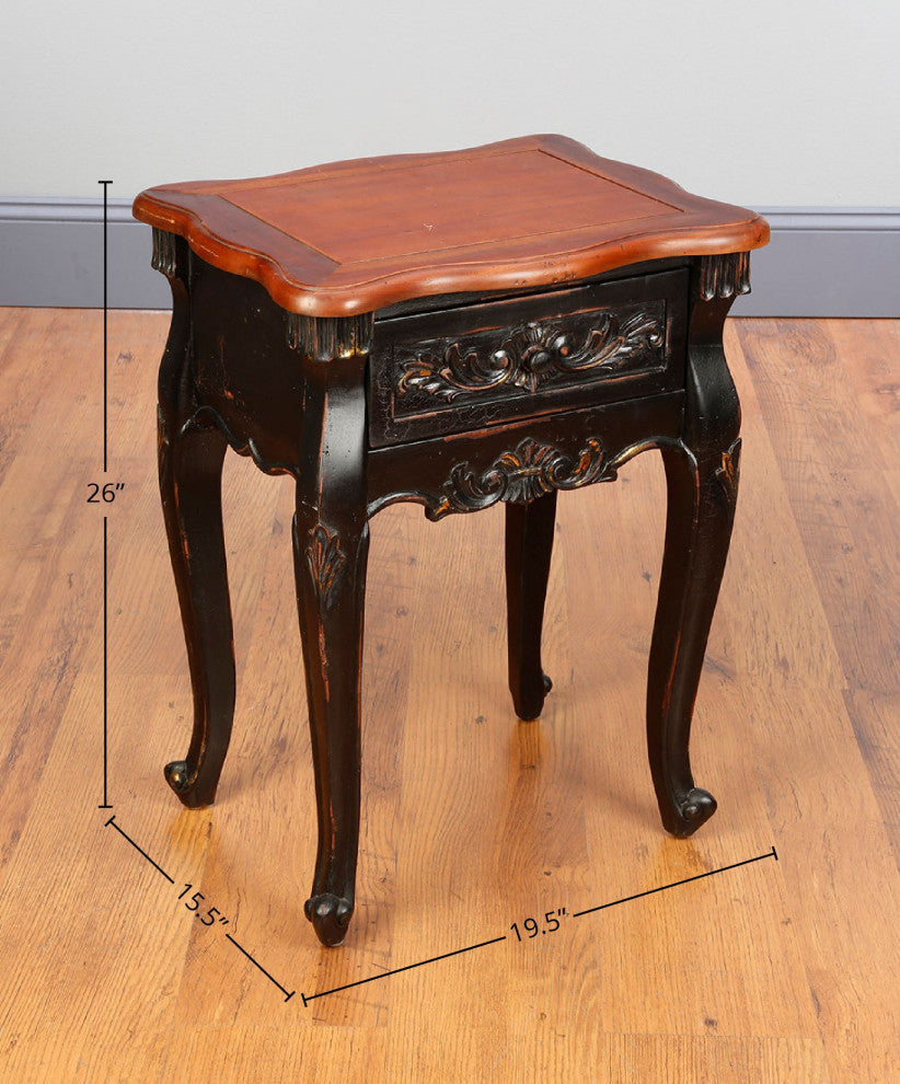 Cynthia End Table With Storage
