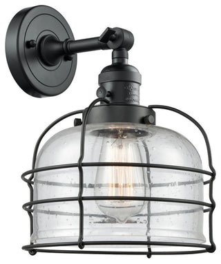 INNOVATIONS LIGHTING 203SW-BK-G74-CE-LED 1 Light Dimmable LED Wall Sconce