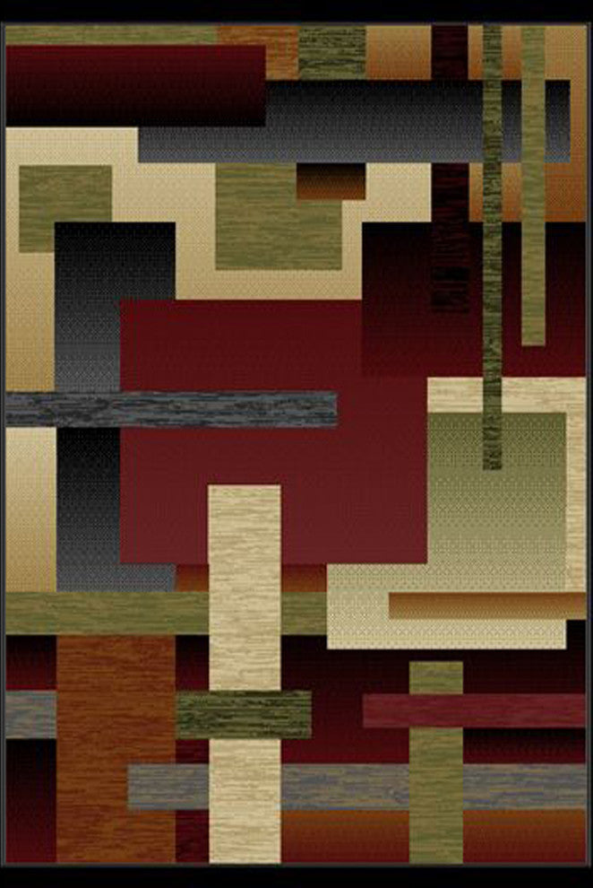Angles Multi Rug, 7''10"x9''10"