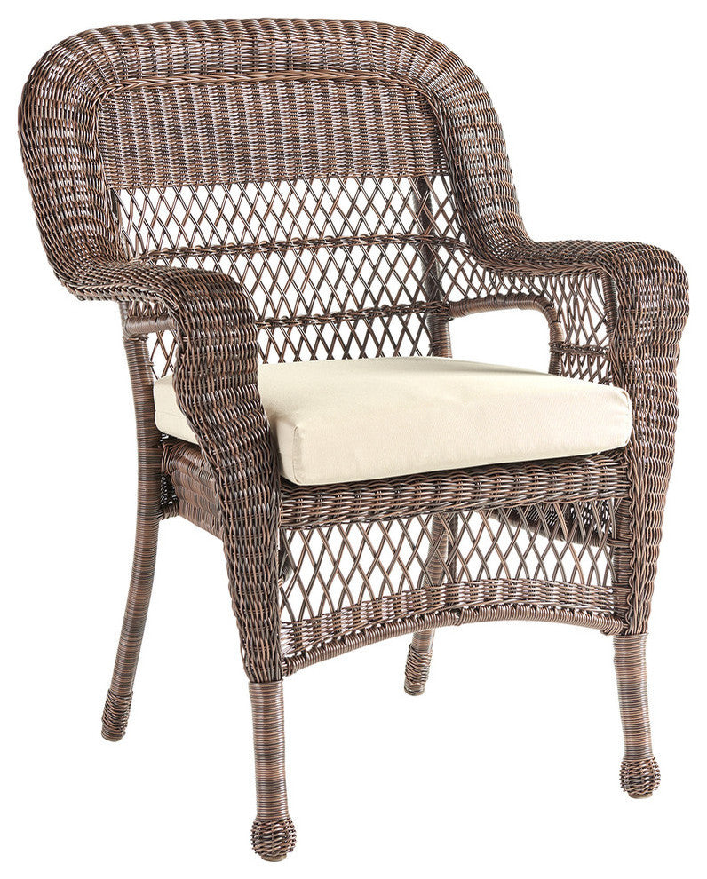 Montego Bay Dining Arm Chair, Husk Texture Mist