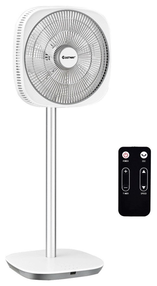 Energy Saving 3D Oscillation DC Stand Fan with Remote Control