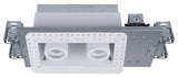 Silo LED Multiple Two-Light IC-Rated Airtight Housing, Light and 4000K, White