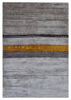HAND KNOTTED LOOM SILK ECO-FRIENDLY AREA RUG -5'x8',Rectangle,Beige,Contemporary