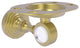 Pacific Grove Groovy Tumbler and Toothbrush Holder, Satin Brass