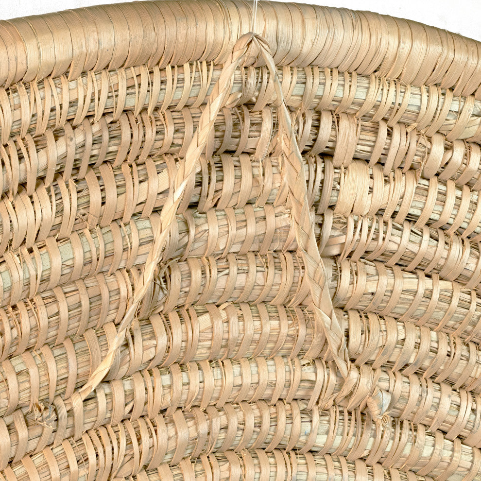 Connecting Shapes Palm Wall Sculpture, Artisan Crafted, Malawi