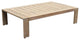 Benzara BM287836 Neji 51" Coffee Table, Natural Brown Acacia Wood Frame