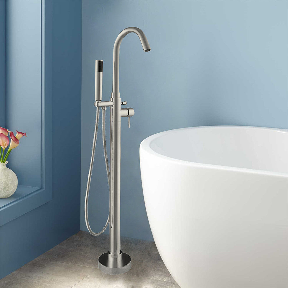 Woodbridge Bathtub Faucet, Brushed Nickel