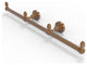 Dottingham 3 Arm Guest Towel Holder, Brushed Bronze