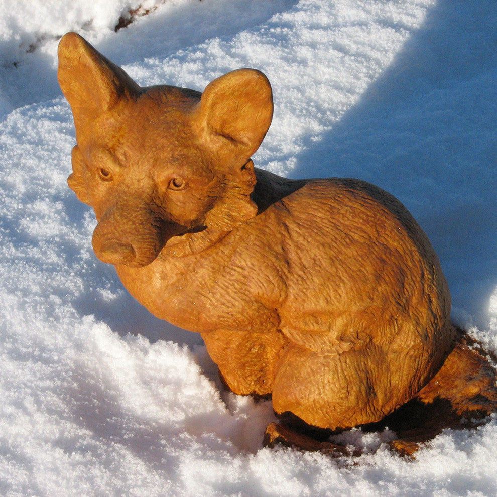 Fox Garden Statue