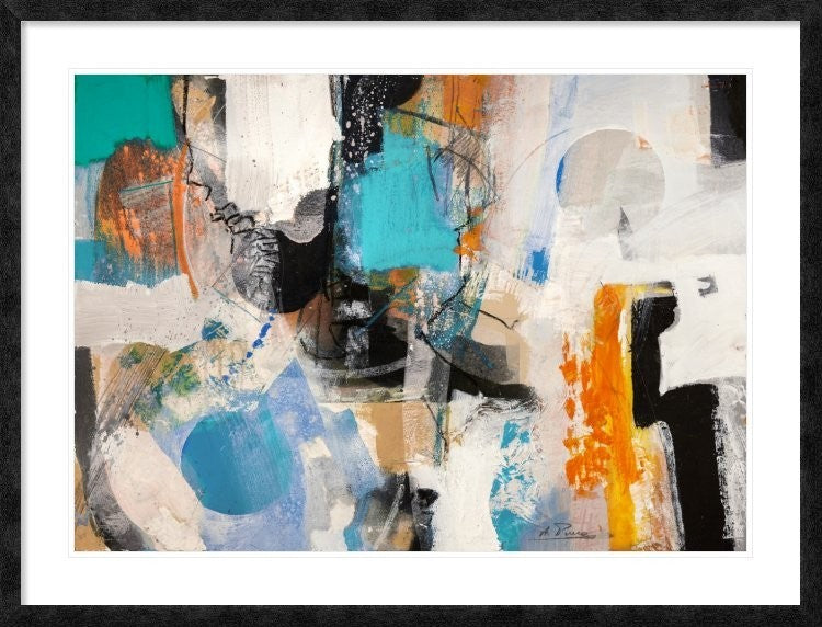 "Jewels" Framed Digital Print by Arthur Pima, 48x37"