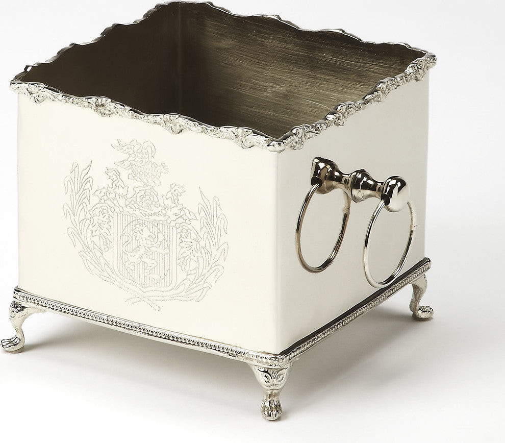Butler Cascio Silver Planter