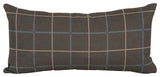 Howard Elliott Oxford Slate Kidney Pillow