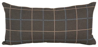 Howard Elliott Oxford Slate Kidney Pillow