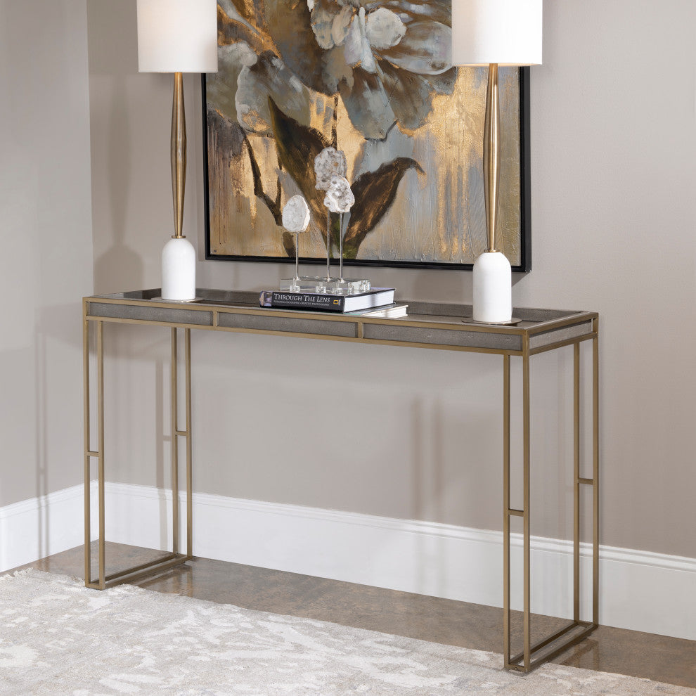 Uttermost Cardew Modern Console Table, 25377