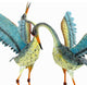 2-Piece Small Iron Dancing Crane Set