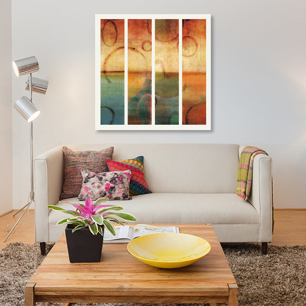 "Horizons I" by Brent Nelson, Canvas Print, 12"x12"