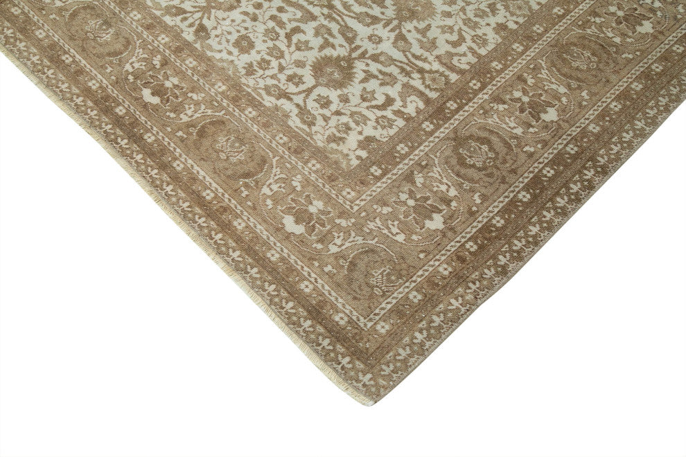 Rug N Carpet - Handwoven Turkish 7' 3'' x 10' 11'' Distressed Area Rug